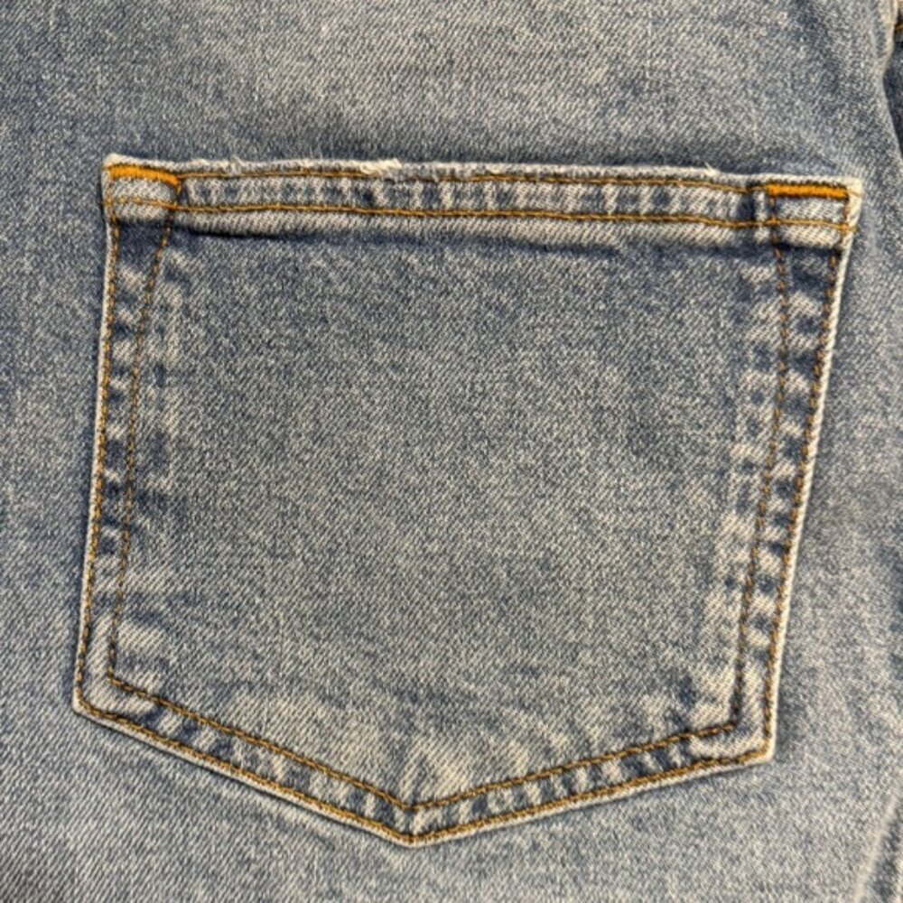 Pilcro and the Letterpress Denim Midi Skirt Size 6 Petite - Picture 5 of 12